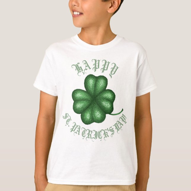 Kleeblatt T-Shirt (Vorderseite)