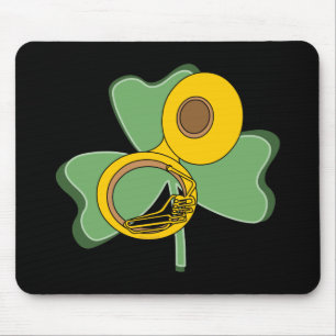 Kleeblatt Tuba Mousepad