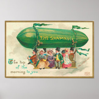 Kleeblatt Vintag St. Patrick's Day Poster