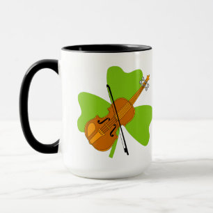Kleeblatt Violin Tasse