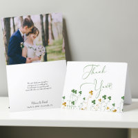 Kleeblatt Wildblume White Wedding Foto