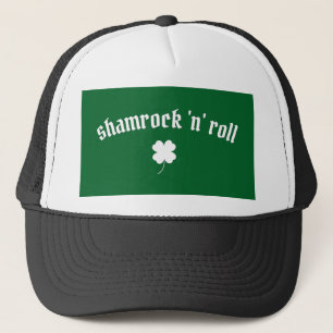 Kleeblatt zum St. Patrick's Day Truckerkappe