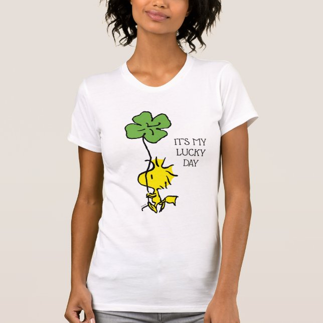 Kleeblatt zur Holzbeförderung T-Shirt (Vorderseite)