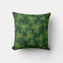 Kleeblätter Design Throw Kissen
