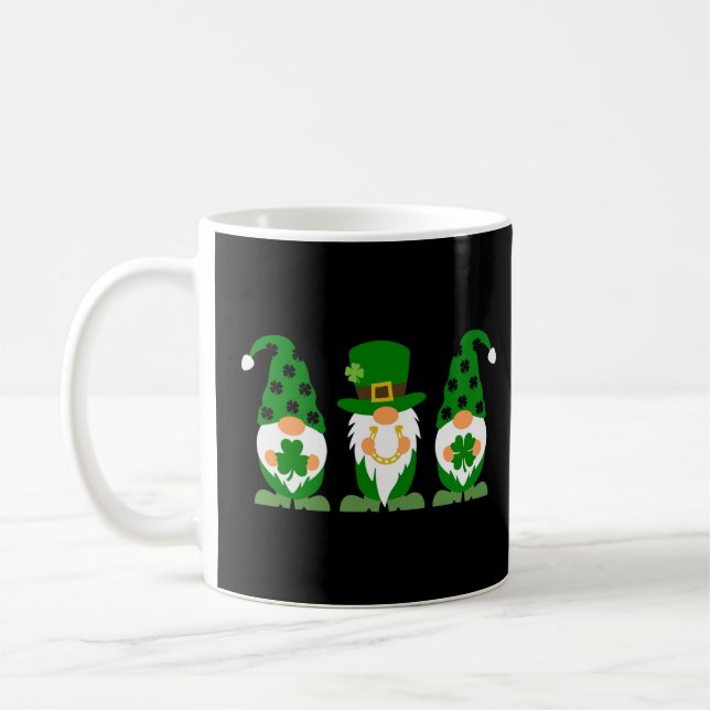 Kleeblätter - Eine Touch von Irish Luck 🍀 Kaffeetasse (Links)