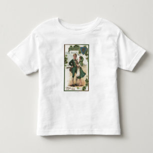 Kleeblätter für Glück Kleinkind T-shirt