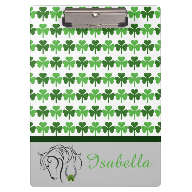 Kleeblätter Klemmbrett (Vorderseite)