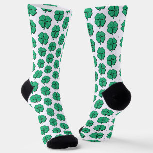 Kleeblätter Socken