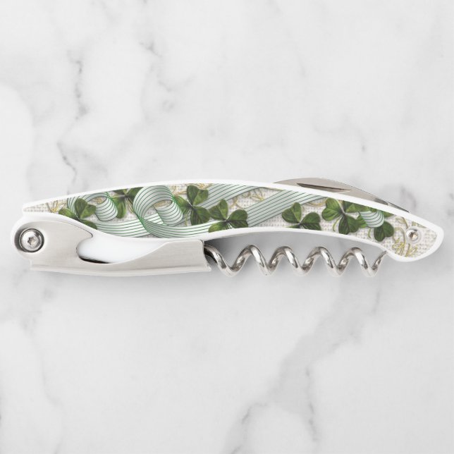 Kleeblätter und Bänder Kellnermesser (Vorderseite)