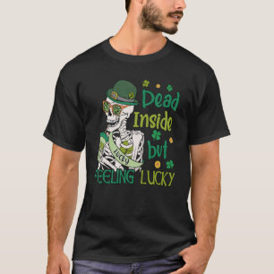Kleeblätter und irische Biere Tote im Innern, F T-Shirt