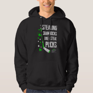 Kleeblätter wie ich stehle Pucks St Patricks Hoodie