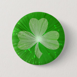 Kleeblattknopf-Abzeichen Button