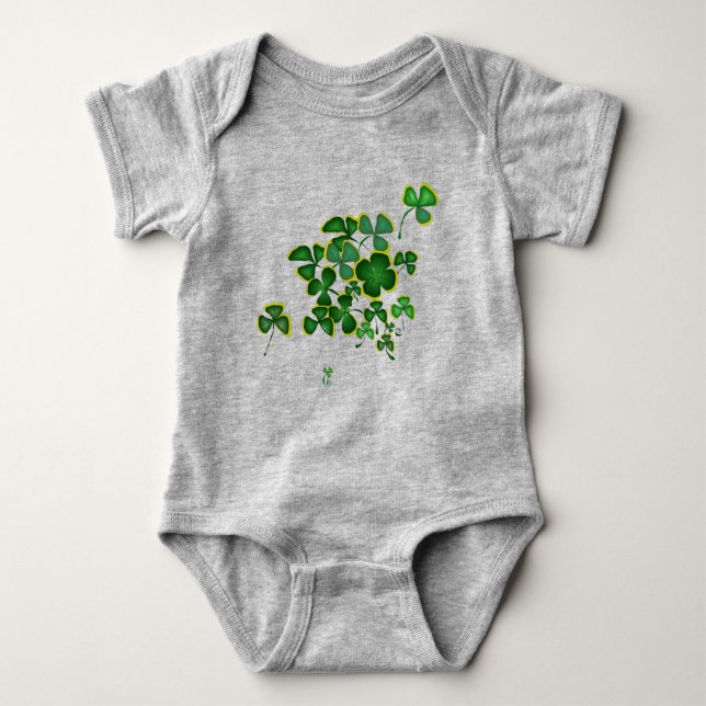 Kleeblatts Baby Bodysuit Strampler (Vorderseite)