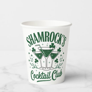 Kleeblatts Cocktail Club Pappbecher