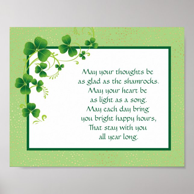 Kleeblatts Irish Sessing Poster (Vorne)