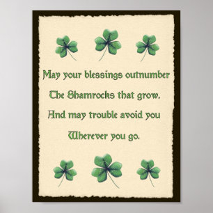 Kleeblatts Irish Sessing Poster