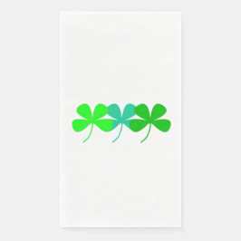 Kleeblatts St Patricks Day Green 4Cleo Serviette