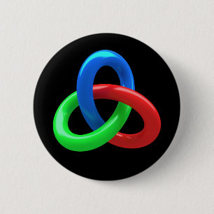 Kleeknoten Button