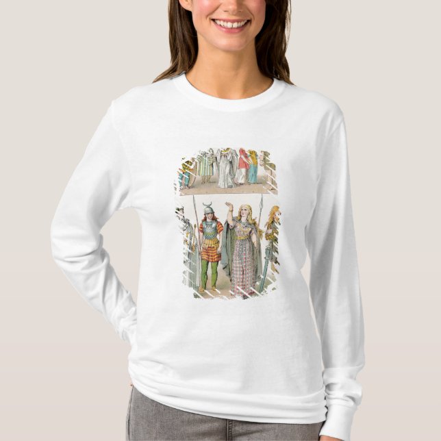 Kleid der Briten, des Gauls und der Deutschen T-Shirt (Vorderseite)