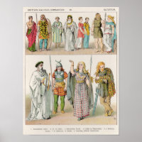 Kleid der Briten, Gallier und Deutschen