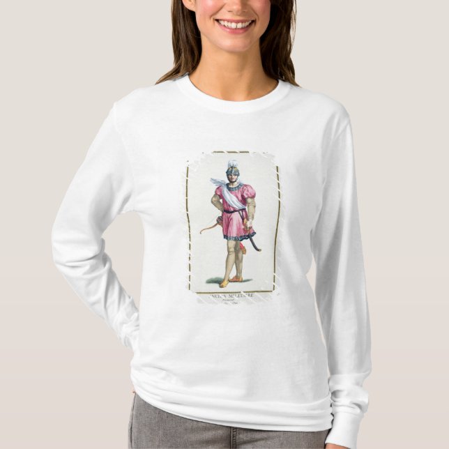 Kleid eines normannischen Soldaten von 'Receuil T-Shirt (Vorderseite)