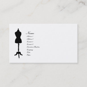 Kleid Form II Silhouette v. 2 Visitenkarte