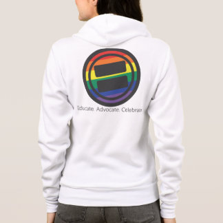 Kleid - großes LGBT rund mit Umbau und URL Hoodie