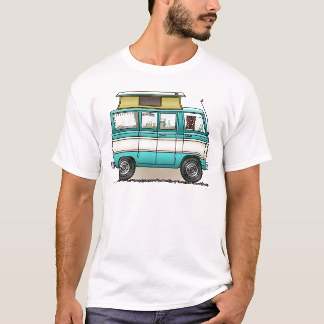 Kleid Pop Top Van Camper Camping (Vorderseite)