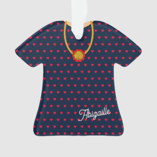 Kleid und Pendant Weihnachts-T-Shirt Ornament