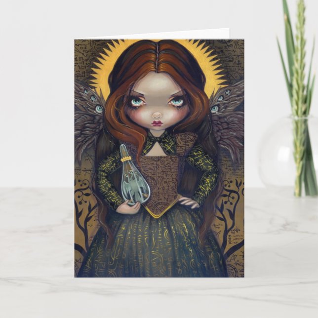 "Kleid von Alchimie" Gruß-Karte Karte (Vorderseite)