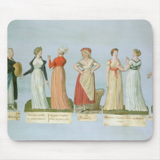 Kleider und Kostüme in der Mode Mousepad (Vorne)