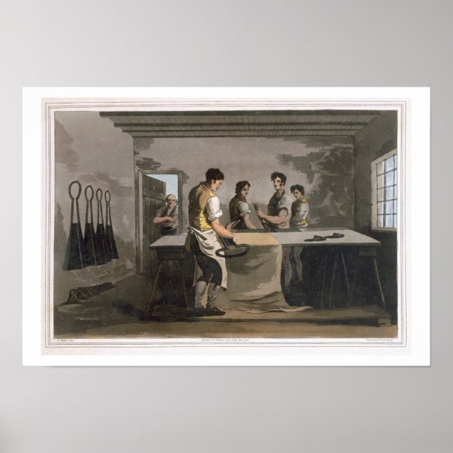 Kleiderableger, aus Grav "Kostüm von Yorkshire" Poster (Vorne)