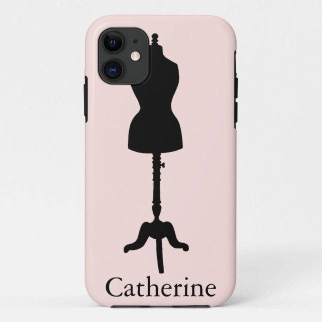 Kleiderbüste Silhouette II Case-Mate iPhone Hülle (Rückseite)
