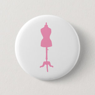 Kleiderform-Silhouette II - Rosa Button