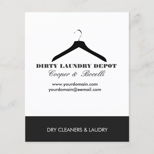 Kleiderhanger Mode Custom Flyer (Vorne)