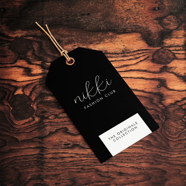 Kleidung Black Hanging Display Preis Hang Tag Geschenkanhänger (Von Creator hochgeladen)