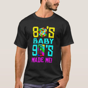 Kleidung der 80er und 90er für Männer und Frauen T-Shirt