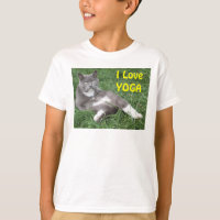 Kleidung Kinder Katze I Liebe Yoga