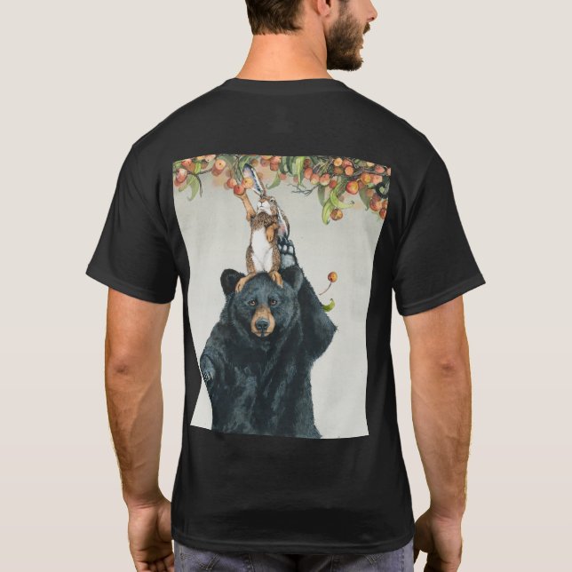 Kleidung mit Logo T-Shirt (Rückseite)