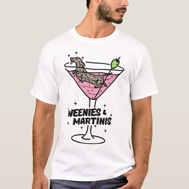 Kleidung von Weenies und Martinis T-Shirt (Vorderseite)