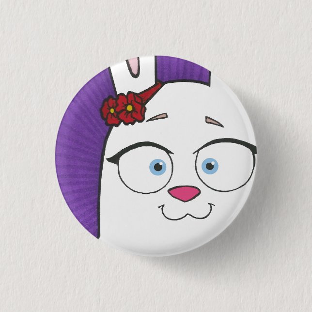 Klein, 1 ¼ Zoll-runder Knopf Button (Vorderseite)