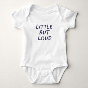 Klein aber laut baby strampler