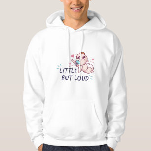Klein aber laut hoodie