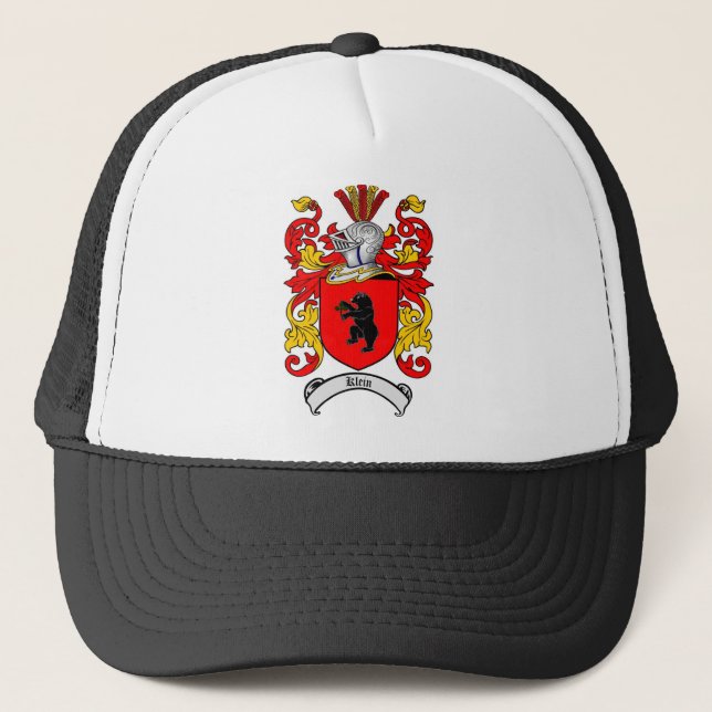 KLEIN FAMILIENWAPPEN - KLEIN WAPPEN TRUCKERKAPPE (Vorderseite)