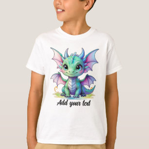 Klein-Flügel-Drache – Namens-Shirt T-Shirt