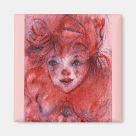 KLEIN ROT CLOWN MAGNET