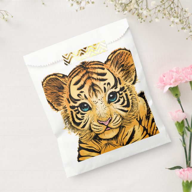 KLEIN TIGER GESCHENKTÜTCHEN (Versiegelt)