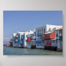 Klein Venedig in Mykonos Poster