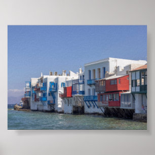 Klein Venedig in Mykonos Poster