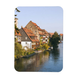 Klein Venedig (Klein Venedig) und Fluss Regnitz Magnet